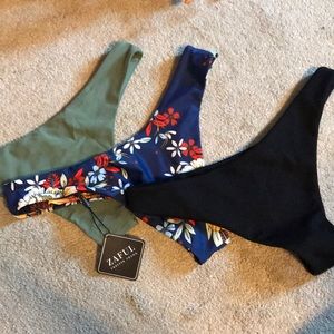 Group of 3 ZAFUL bikini bottoms!